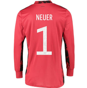 Germany Goalkeeper Shirt with Neuer 1 printing