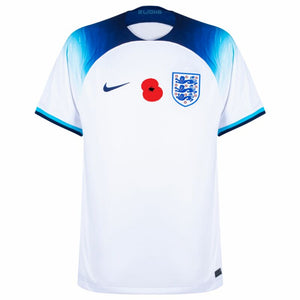 Nike England Home Shirt incl. FREE British Legion Poppy 2022-2023