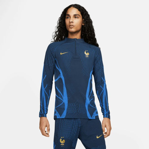 Nike Frankreich Dri-fit ADV Elite Strike Drill Camiseta - marino 2022-2023