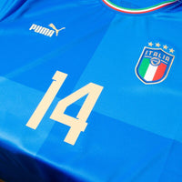 Puma Italy Home Chiesa 14 Shirt 2022-2023 (Official Printing)