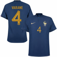Nike Frankreich Dri-Fit ADV Match Home Varane 4 Trikot 2022-2023 (Offizielle Beflockung)