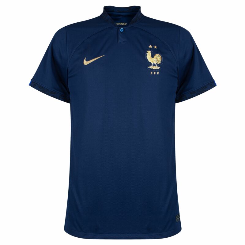 Nike Frankreich Home Trikot 2022-2023 inkl. UEFA Euro 2024 Qualifikati ...