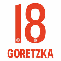 Goretzka 18 (Offizielle Beflockung) - 20-21 Bayern München Away
