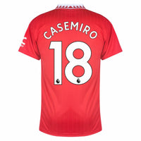 Adidas Manchester United Home Casemiro 18 Trikot 2022-2023 (Premier League)
