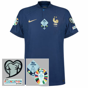 Nike Frankreich Home Dri-Fit ADV Match Trikot 2022-2023 inkl. UEFA Euro 2024 Qualifikations / Nations League Set