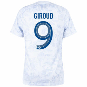 Nike Frankreich Away Giroud 9 Trikot 2022-2023 (Offizielle Beflockung)