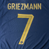 Nike Frankreich Dri-Fit ADV Match Home Griezmann 7 Trikot 2022-2023 (Offizielle Beflockung)