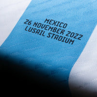 Official World Cup 2022 Matchday Transfer Argentina v Mexico 26 November 2022 (Argentina Home)
