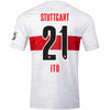 Camiseta Jako VfB Stuttgart Primera Equipación Ito 21 2022-2023 (Dorsal Oficial)