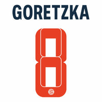 Goretzka 8 (Offizielle Beflockung) 21-22 Bayern München