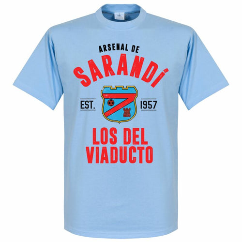 Arsenal Sarandi Established T-Shirt - Sky