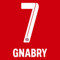 Gnabry 7 (Offizielle Beflockung) - 21-23 Bayern München Home