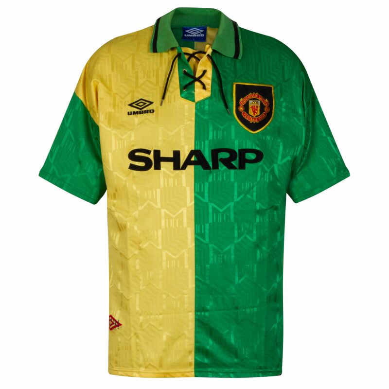 Manchester United Retro Jersey Away 1992/94  Manchester united, Jersey  shirt, Jersey design