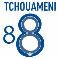 Frankreich Away Tchouameni 8 (Offizielle Beflockung) - 2022-2023