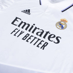 Adidas Real Madrid Home Alaba 4 Trikot 2022-2023 (Offizielle Cup Beflockung)