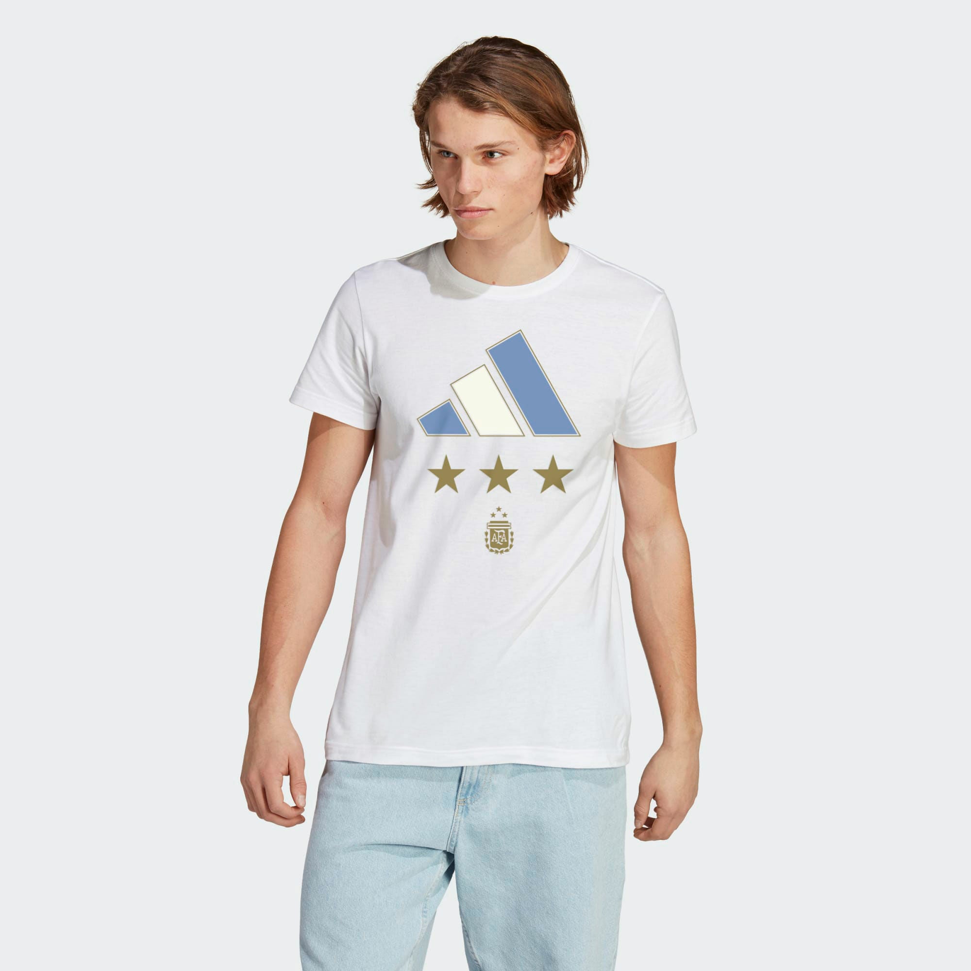 Megafanshop GmbH Adidas World Cup 2022 Argentina Winners T-Shirt XL