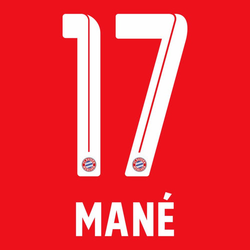Mané 17 (Offizielle Beflockung) - 21-23 Bayern München Home