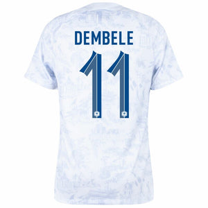 Nike Frankreich Away Dembele 11 Trikot 2022-2023 (Offizielle Beflockung)