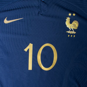Frankreich Home Mbappe 10 (Offizielle Beflockung) - 2022-2023