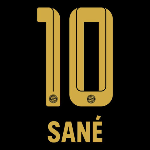 Sané 10 (Offizielle Beflockung) - 21-22 Bayern München Away