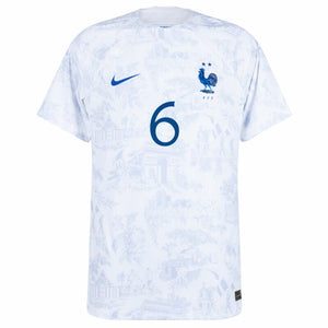 Nike Frankreich Dri-Fit ADV Match Away Pogba 6 Trikot 2022-2023 (Offizielle Beflockung)