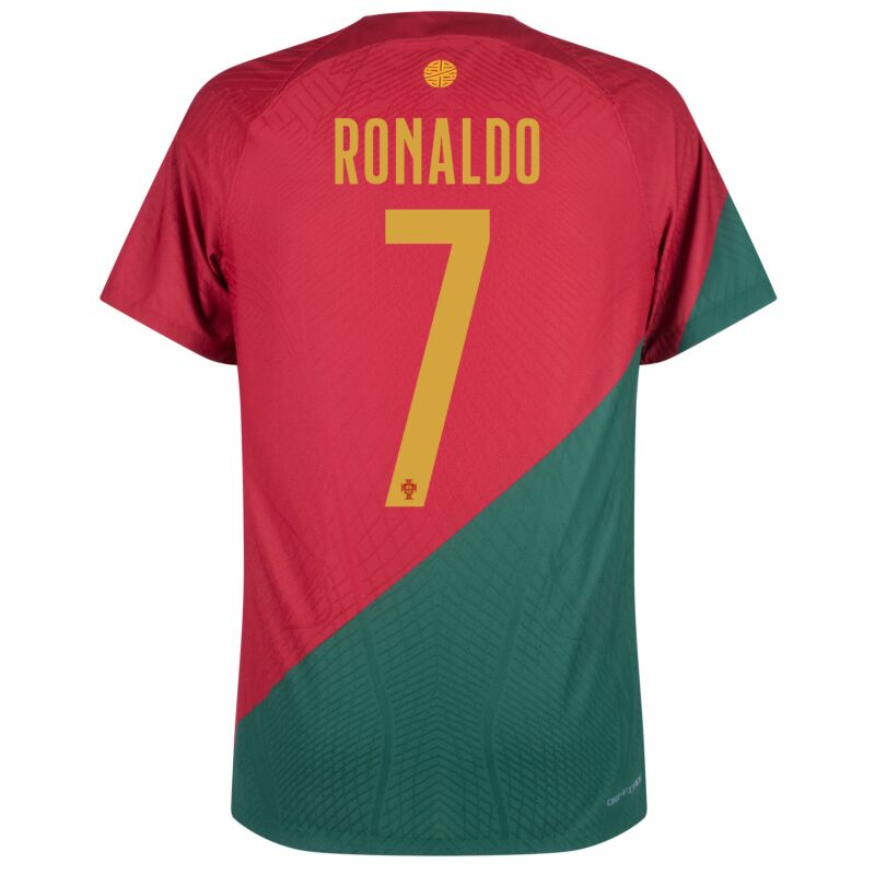 Nike Portugal Dri-Fit ADV Match Home Ronaldo 7 Shirt 2022-2023 (Offici ...