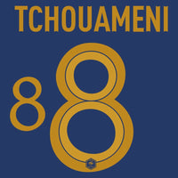 Frankreich Home Tchouameni 8 (Offizielle Beflockung) - 2022-2023
